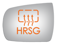 SIDE VIEW MIRROR HEATED W MOUNT